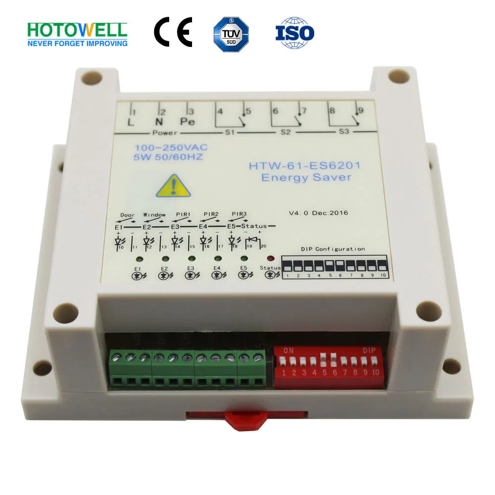 HVAC Parts IP20 Hotel Electric Power Energy Saver with Magnetic Door Contact