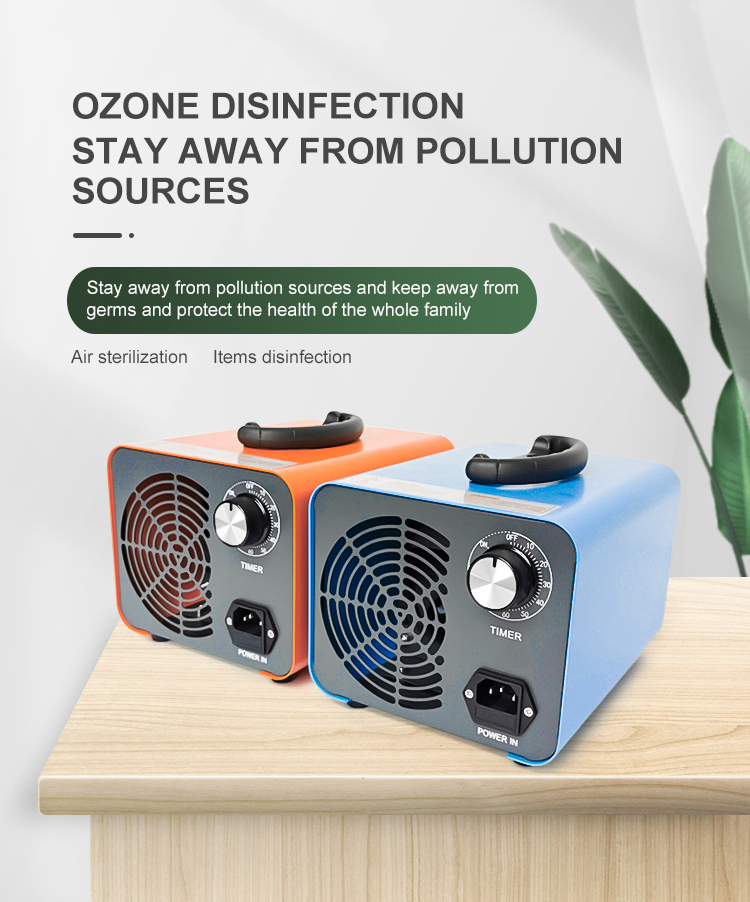 Portable Timer Mechanical Air Purifier Cleaner Disinfection Oxygen Ozone Generator