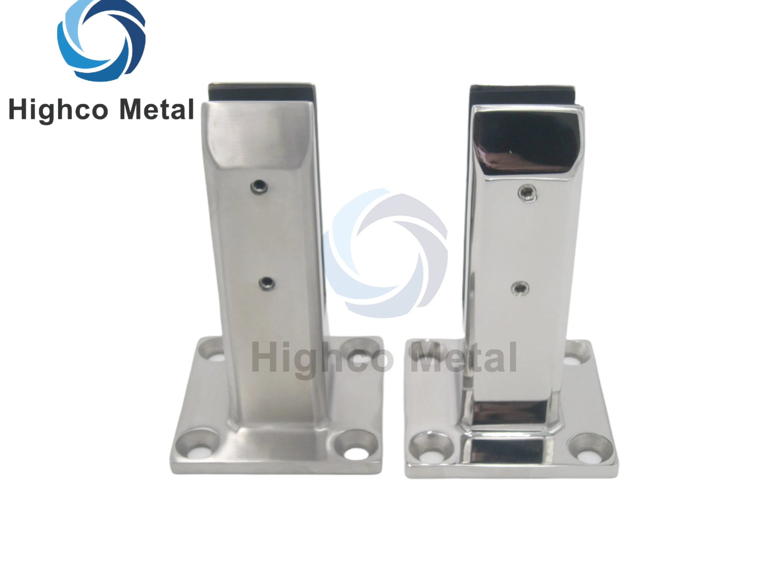 Square Base Glass Pool Fencing Spigot for Frameless Glass Balustrade