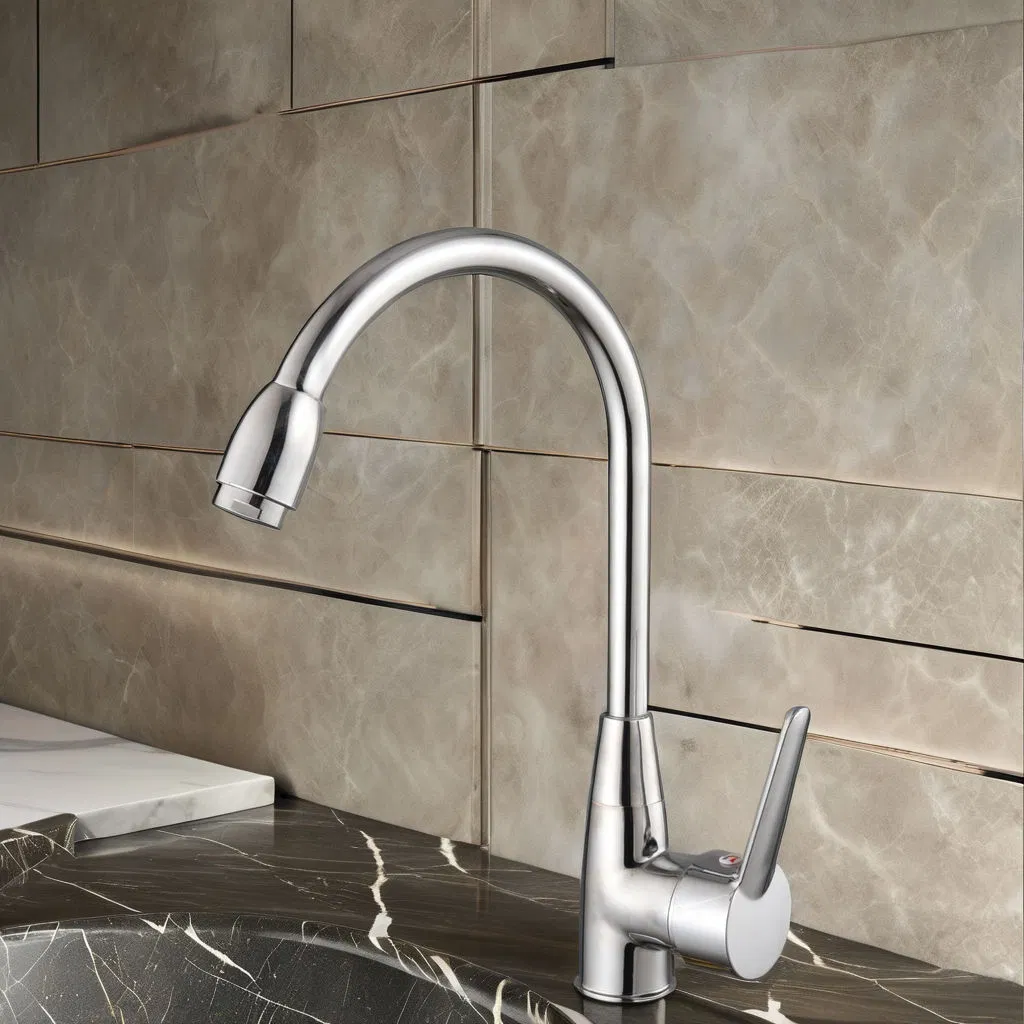 Modern Classic Single Handle Deck Mounted Kitchen Faucet