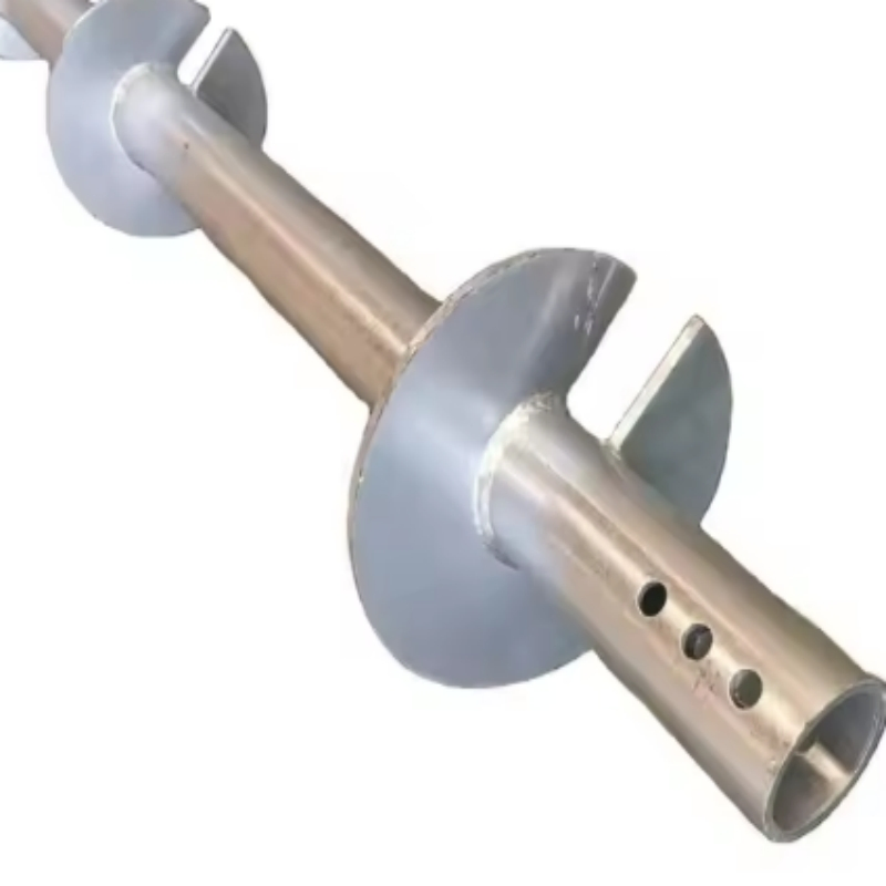 Factory Direct Sale Hot Galvanized Steel Ground Screw Ground Q235 Anchor