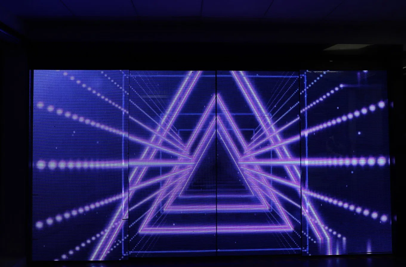 LED Projection Door and Showcase Stereo Indoor
