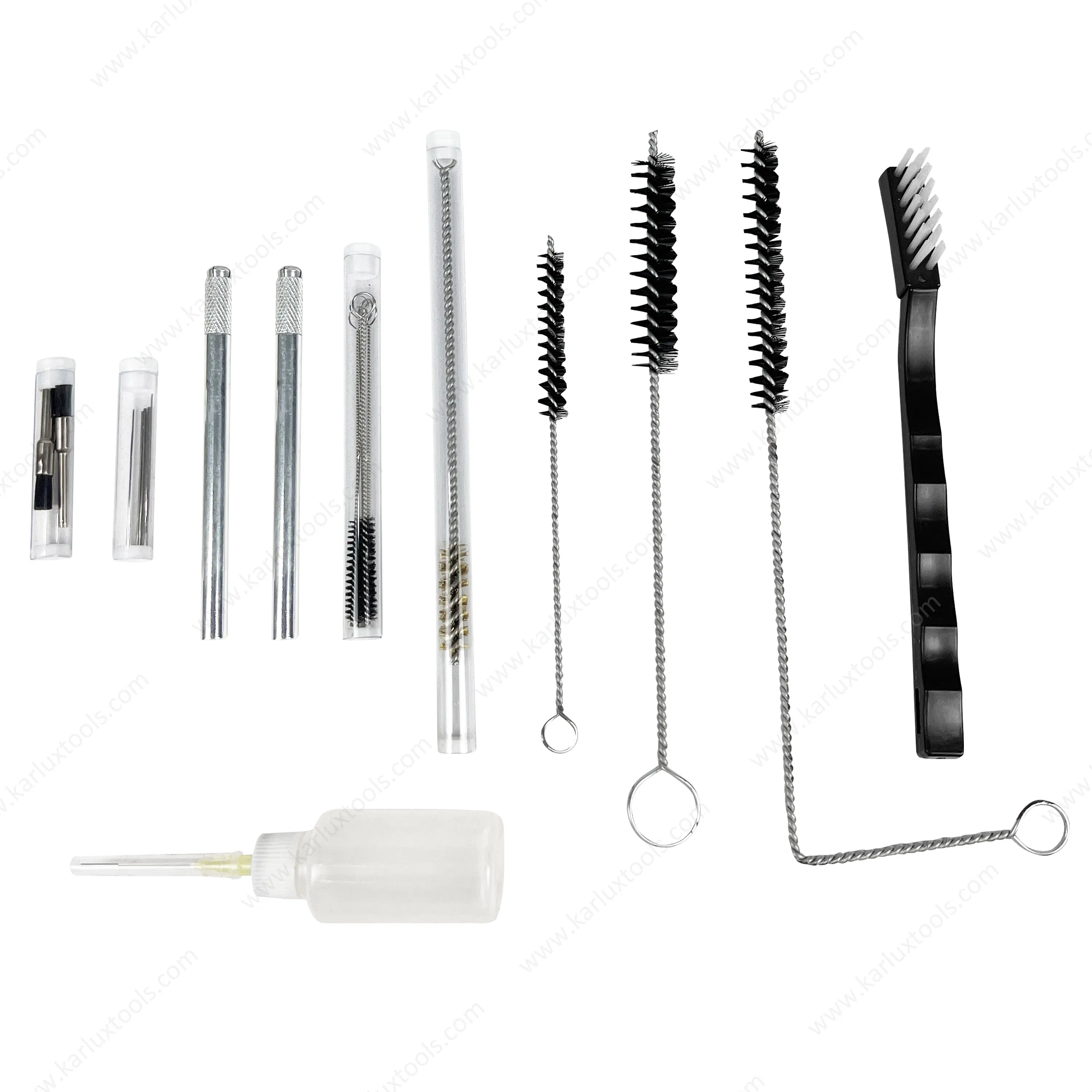 Wholesale 22 PC Versatile Mechanical Brush Cleaning Brush Spray Gun Cleaning Kit for Painting Gun