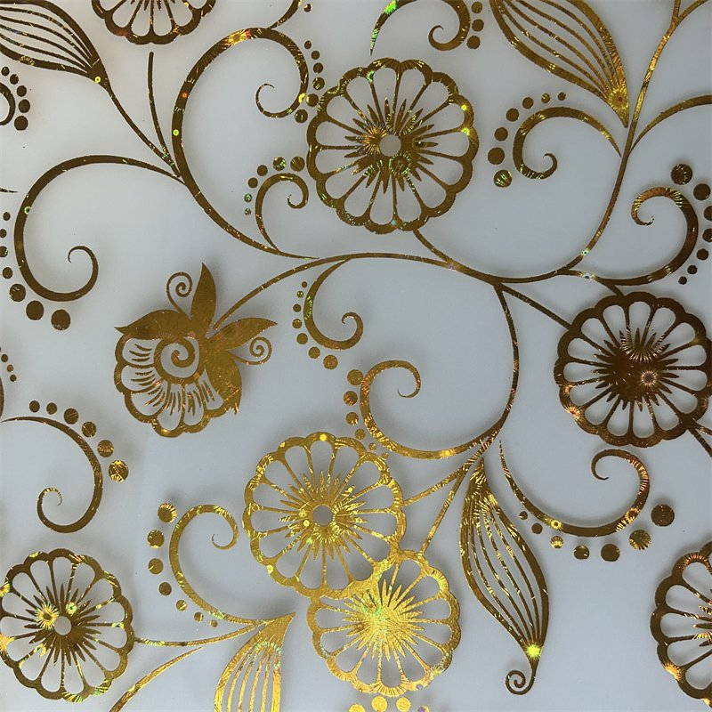 Factory Price Golden/Silver Acid Etched Float Glass/Decorative Glass for Building