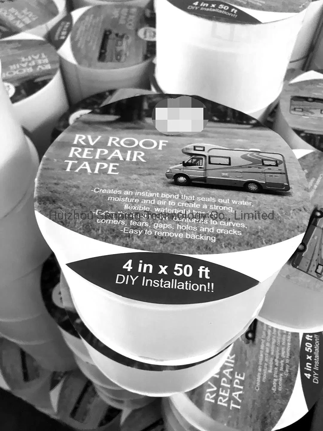 Mastic RV Roof Repair Waterproof Insulation Sealing Glue Aluminum Nonwoven Double Side Caulk Adhesive Strip Deck Joist Cylinder Butyl Sealant Rubber Block Tape