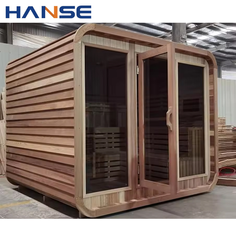 Уличная сауна из красного кедра Modern Design