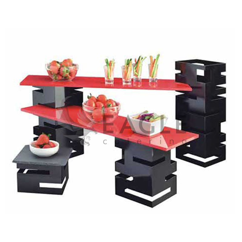 Stainless Steel Combination Food Display Shelf Rack