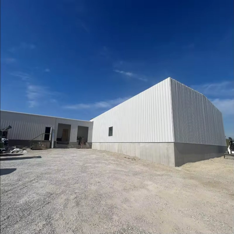 Modular Kit Prefab Steel Structure Carport Storage Shed with Seismic Brace