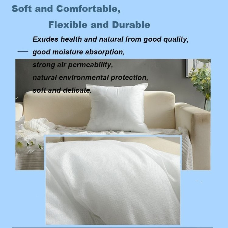 Environmental Protection Fine Workmanship High Elastic Support Hotel Home Cotton Pillow