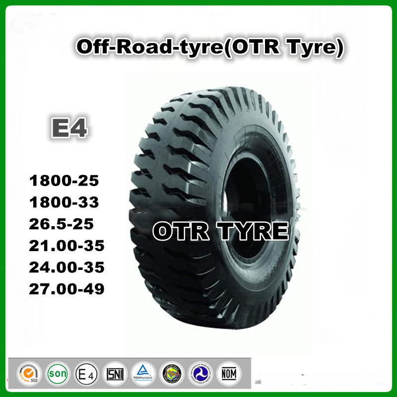 OTR Tyre 26.5-25 E4 для карьерного самосвала и погрузчика
