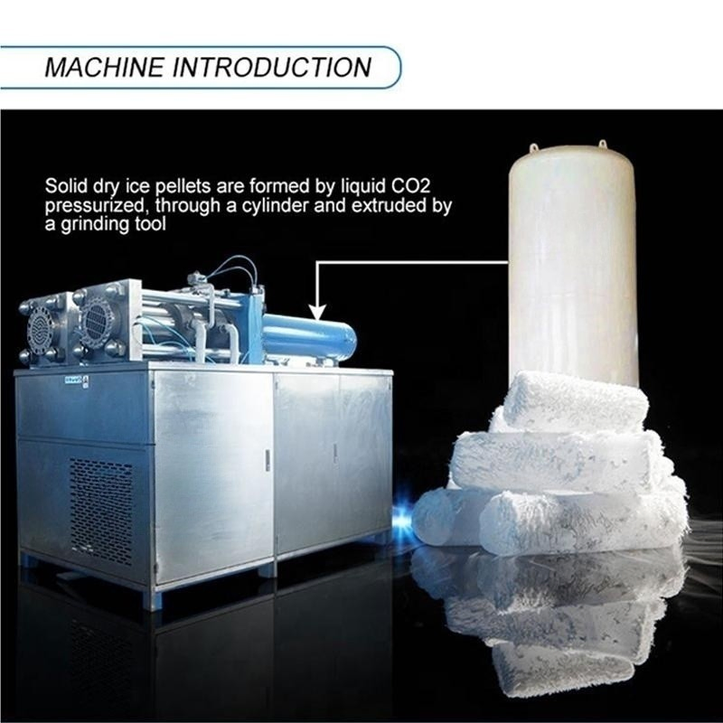 OEM Small Scale Dry Ice Block Making Machine Dry Ice Block Maker