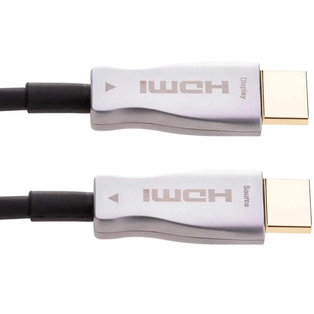 Active Optical Cable HDMI to HDMI 2.0 Male to Male 4K Fiber Aoc Cable with Built-in IC 30m (Support 18Gbps, HDR, 4K 60Hz 4: 4: 4)