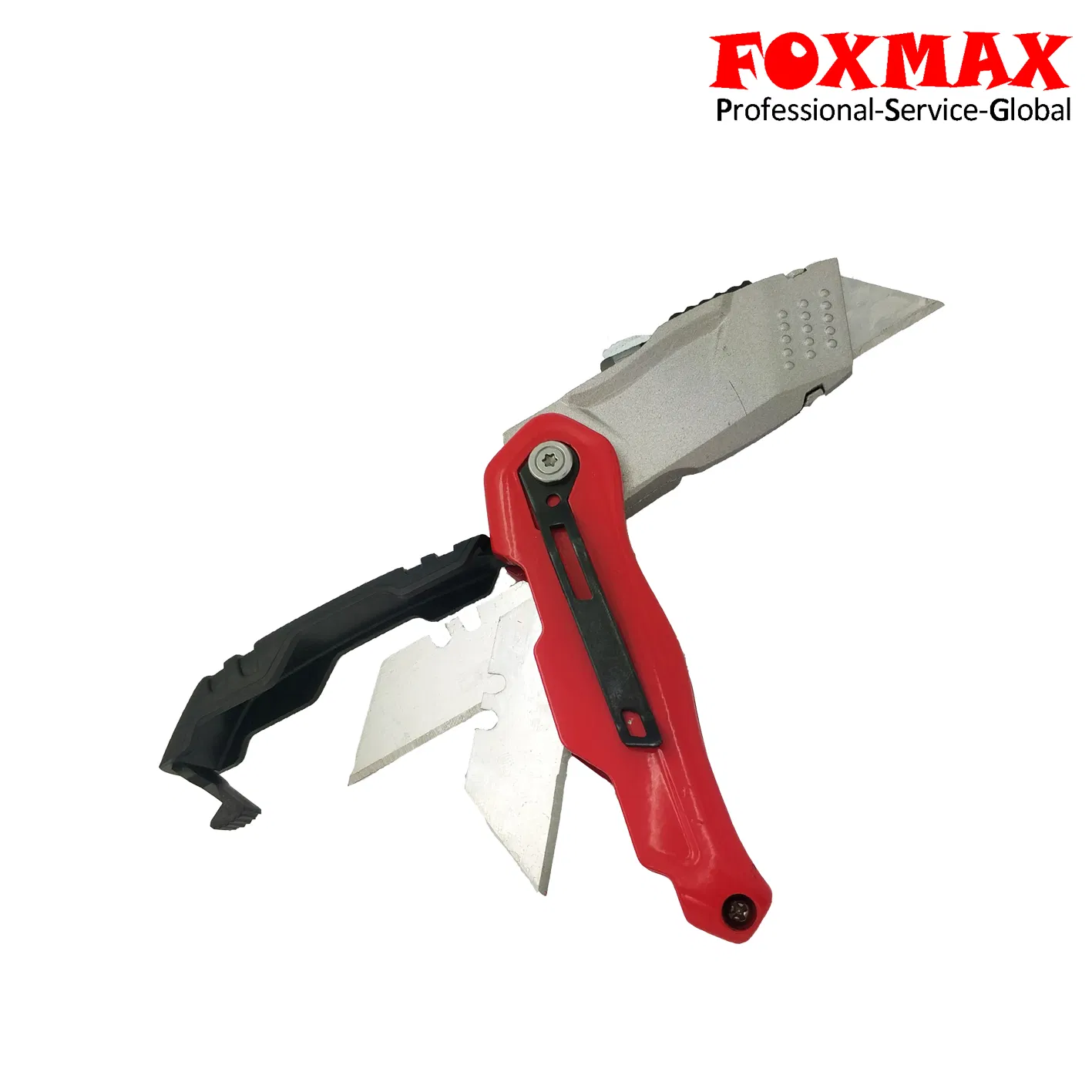 Heavy Duty Aluminum Alloy Utility Knife with Blade Storage