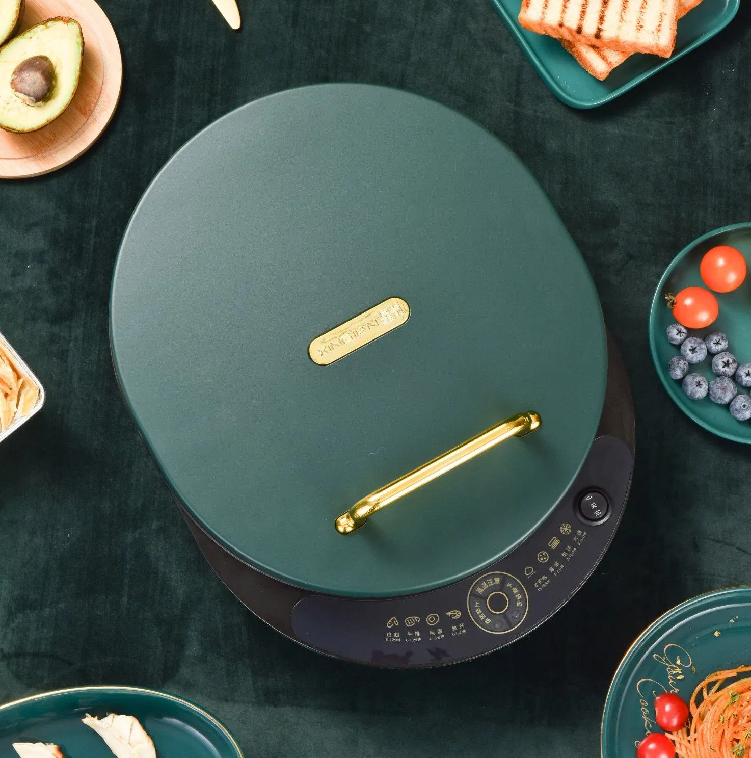 Multi-Functional Deepening Washable Electric Pancake Pan 30cm