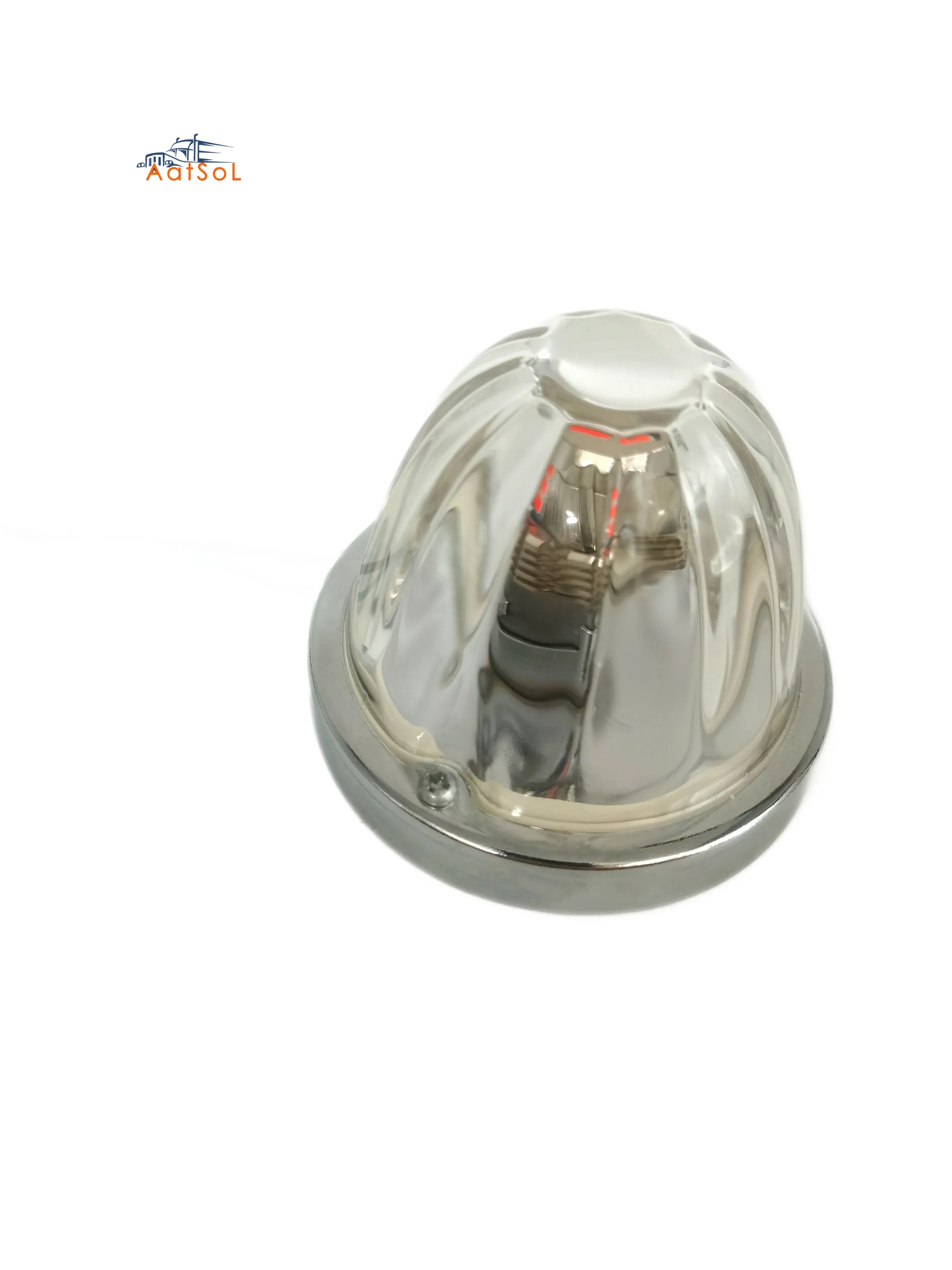 Светодиодный габаритный фонарь для грузовика 12В, красный