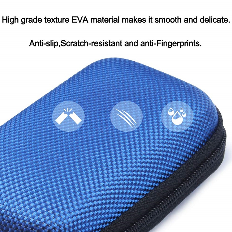 Чехол для наушников EVA с двойной молнией