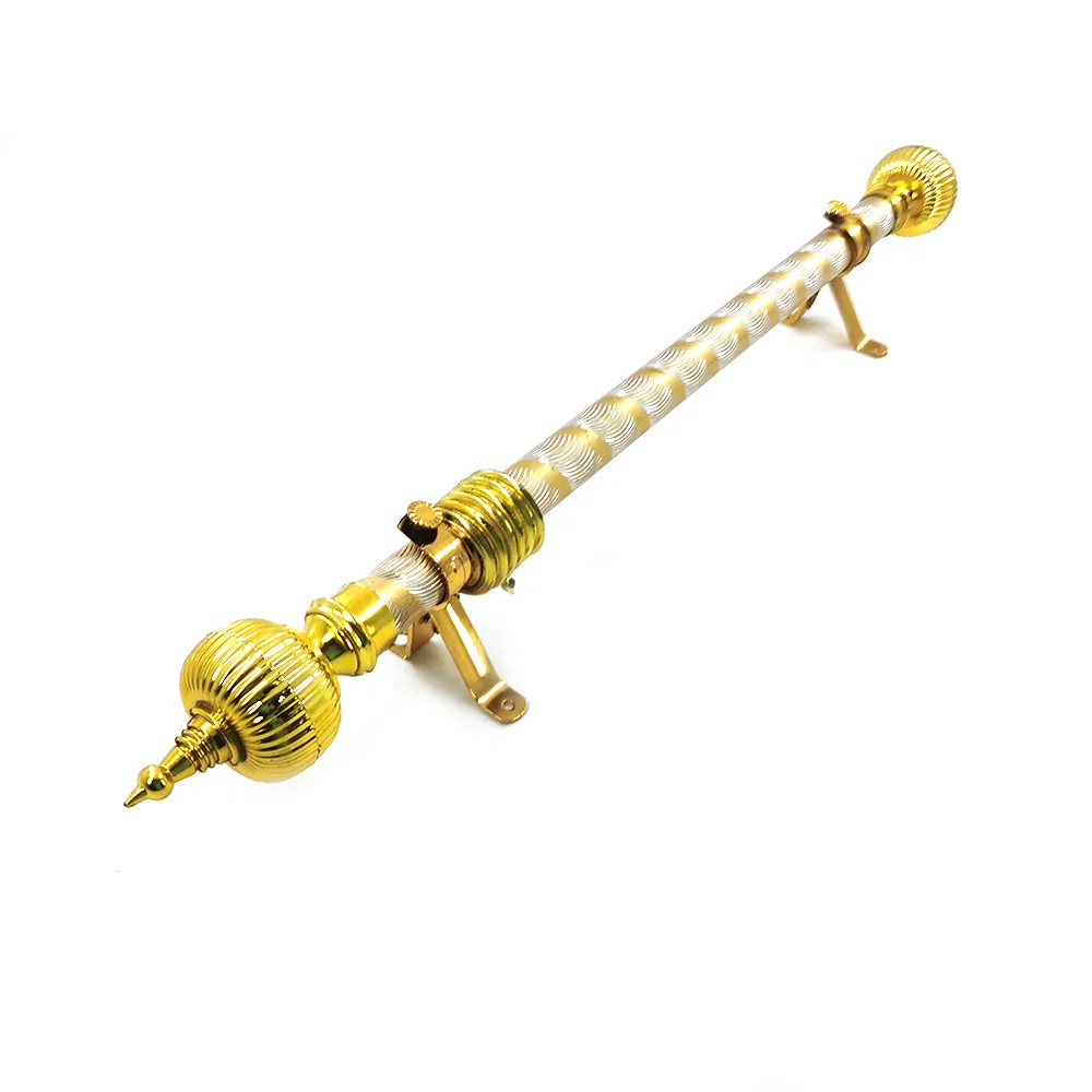 Hot Selling Curtain Pull Rod Gold Acrylic Curtain Rod