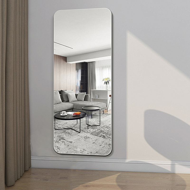 Wall-Mounted Paste Wall-Mounted Self-Adhesive Household Bedroom Fitting Mirror 0006