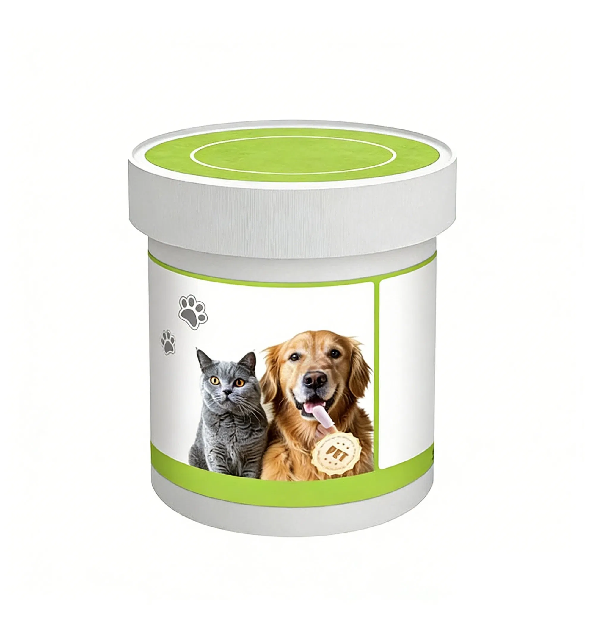 50PCS Pet Finger Wipes Dog & Cat Dental Cleaning Wipes Pet Ear Cleaning Wipes Pet Grooming Wipes OEM