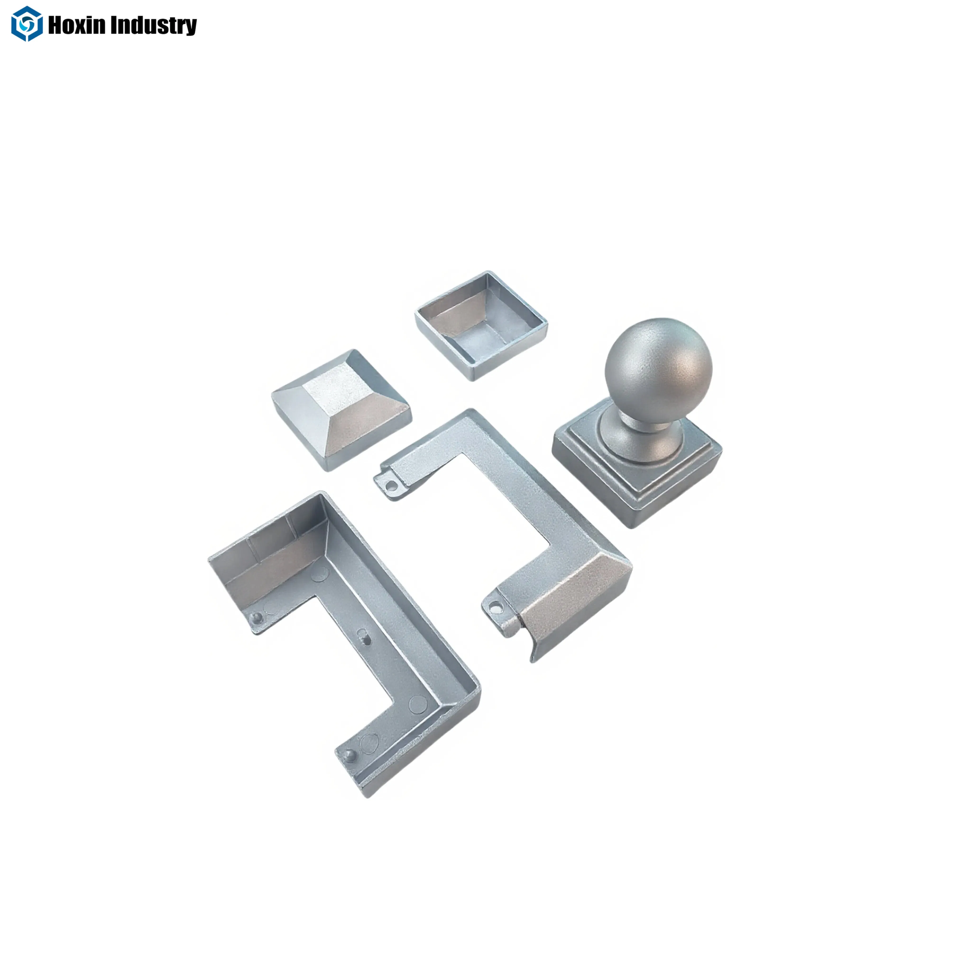Premium Customized Aluminum Round Fence Post Cap Decorative Metal Fittings for Garden