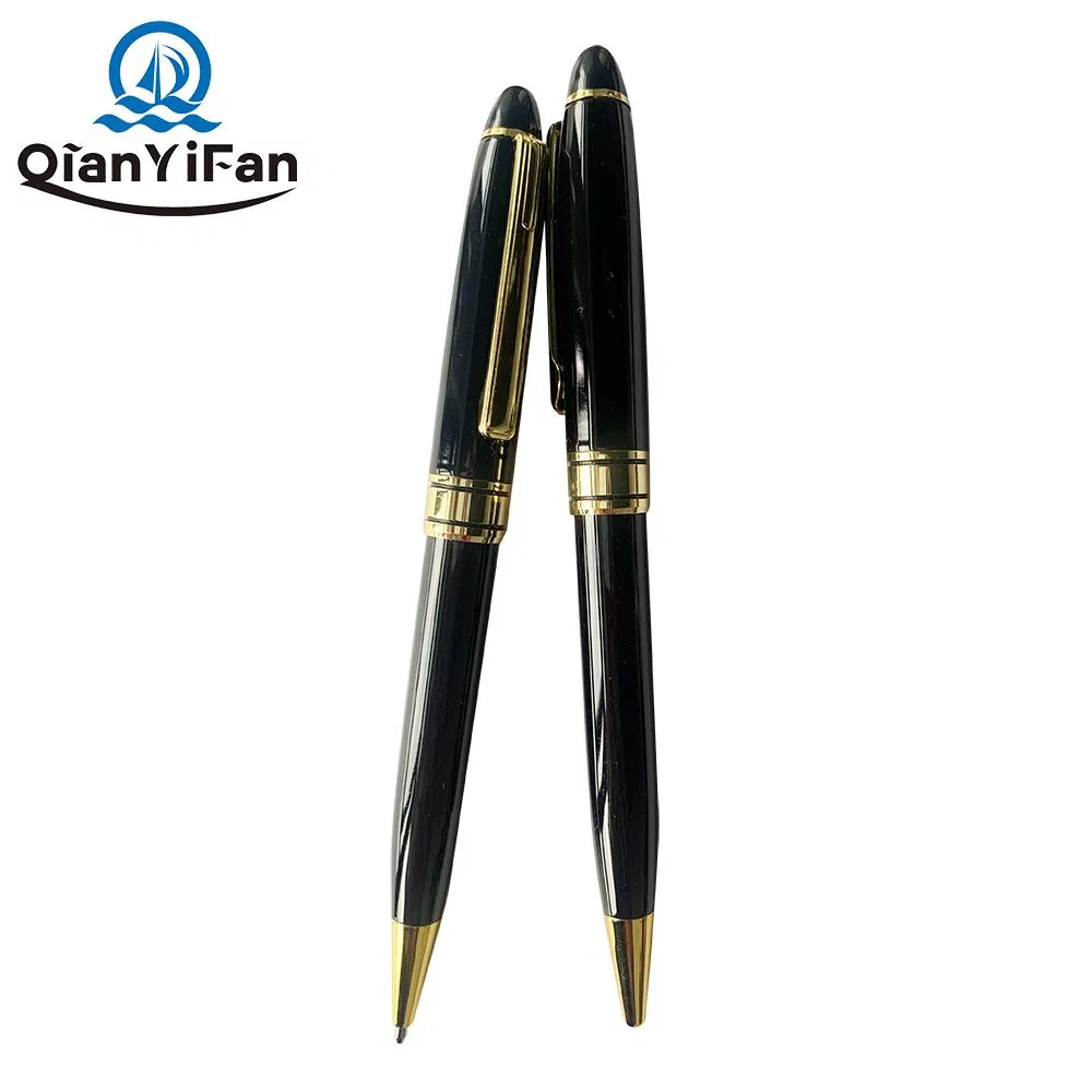 Premium Metal Ballpoint Pen Black Ink 1.0mm Medium Nib Suitable for Business Office, Hotel, Travel, School