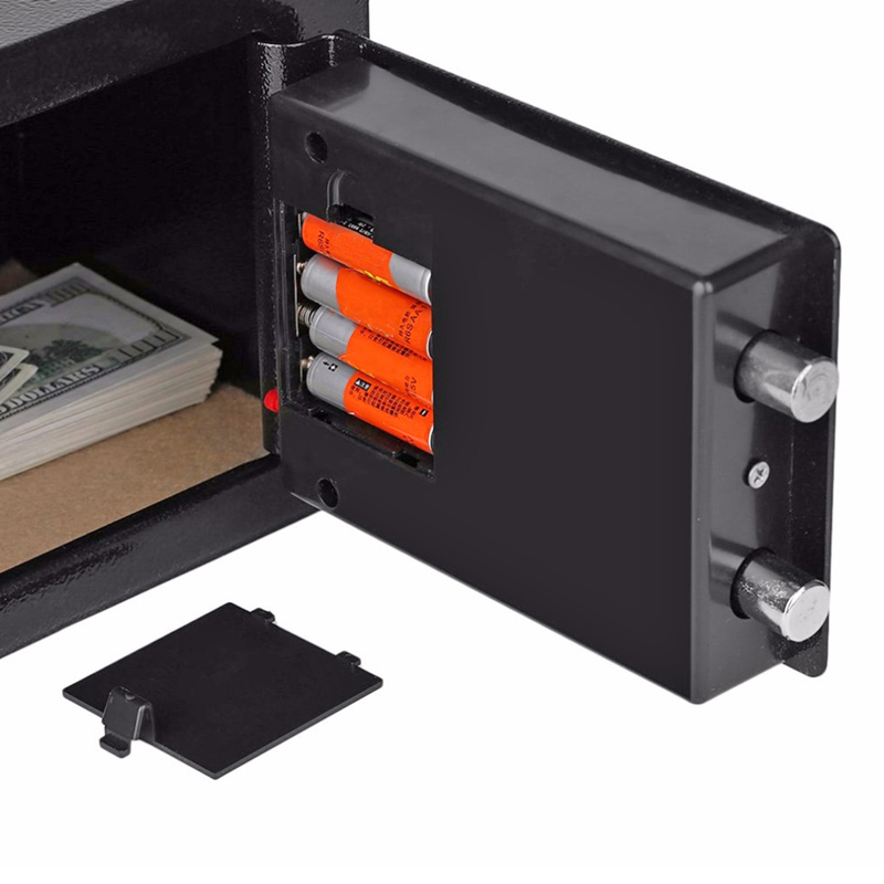 Metal Steel Electronic Digital Money Deposit Home Cash Money Fireproof Safe Boxes