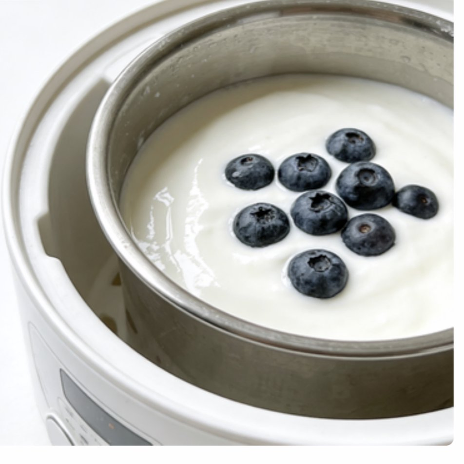 8L Stainless Steel Yogurt Maker Automatic 400W LCD Display