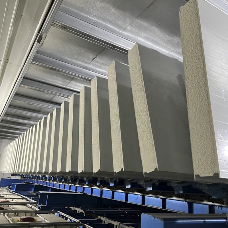 Prefabricated PIR Insulated Interior Wall Panels with Fire Resistance Panel for Warehouse