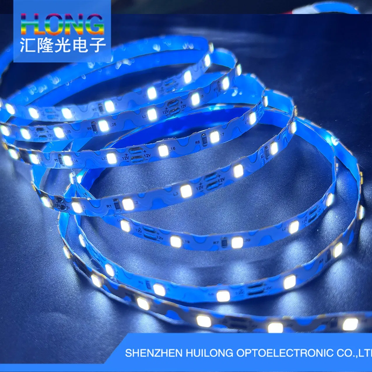 HL-1060-2835 LED Strip Light, 60 LEDs/M, 7.2W, Flexible for Home Decoration