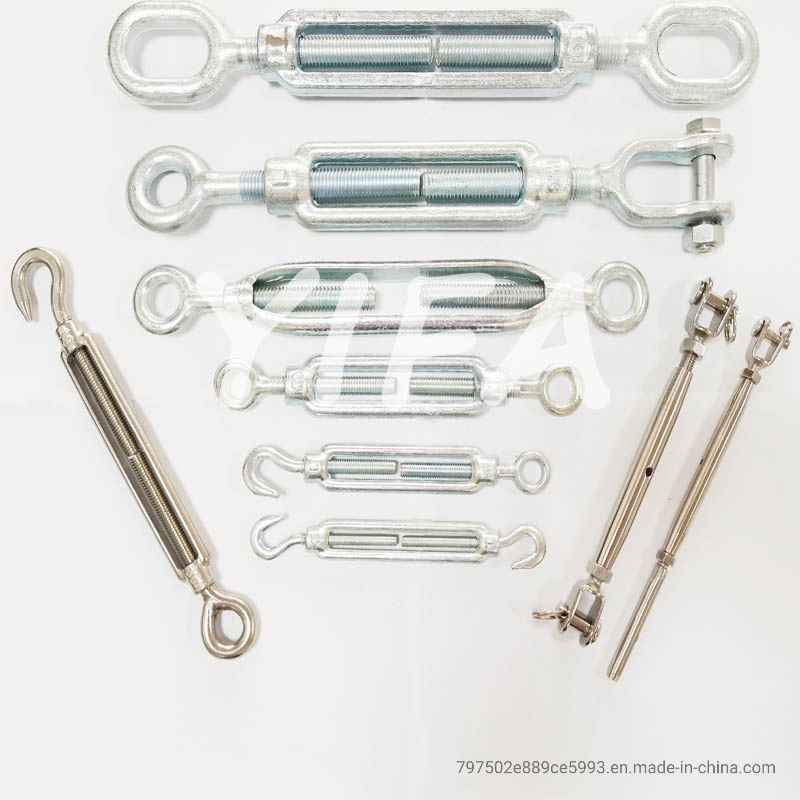 Galvanized Commercial Type Malleable Eye&Hook Turnbuckle