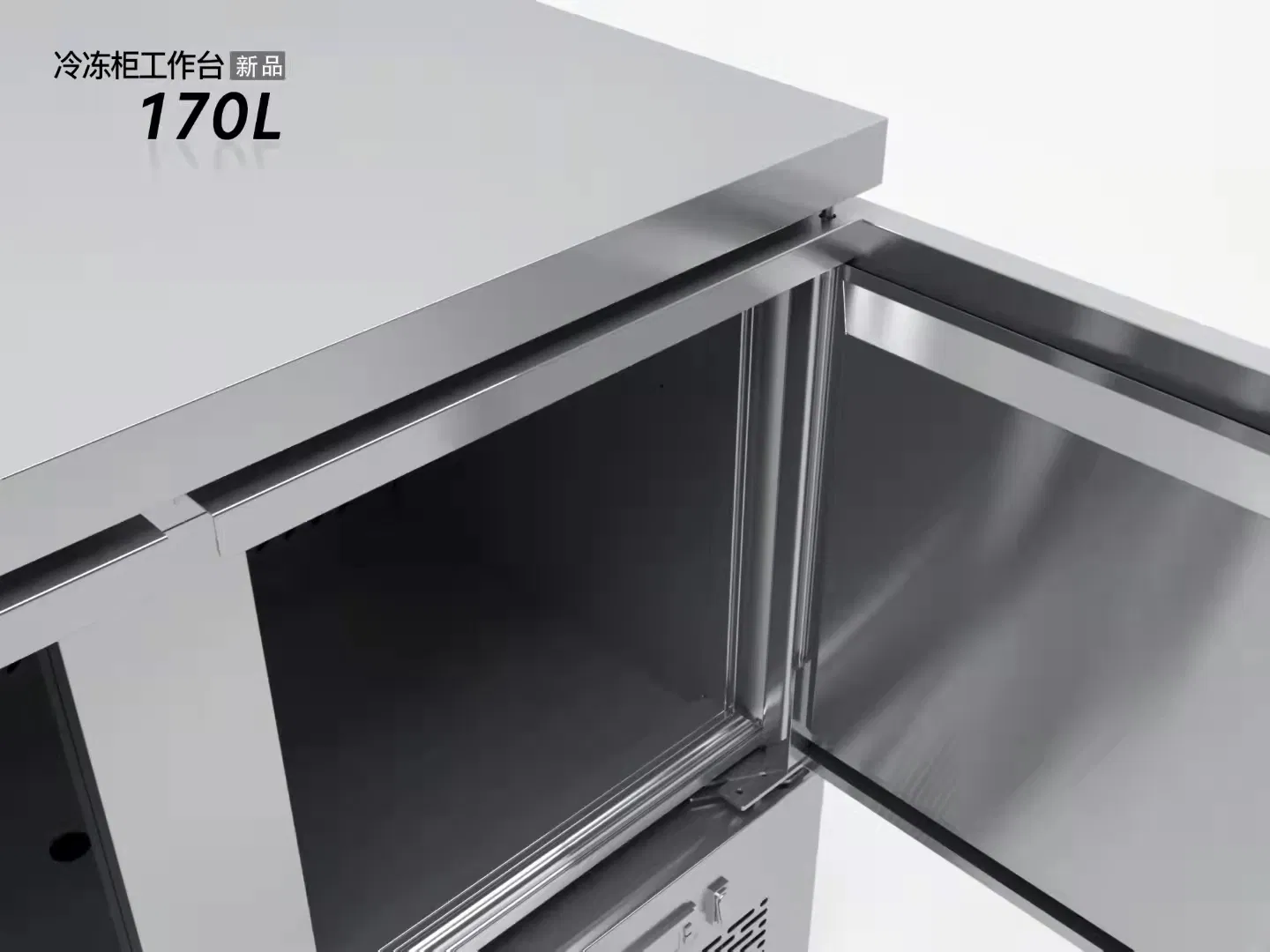 Ftc-170 Commercial Deep Freezer Cooking Table Refrigerator Freezer Kfc Convenient Store Price Refrigerated Worktable Cold Prep Table Chilled Undercounter Freeze