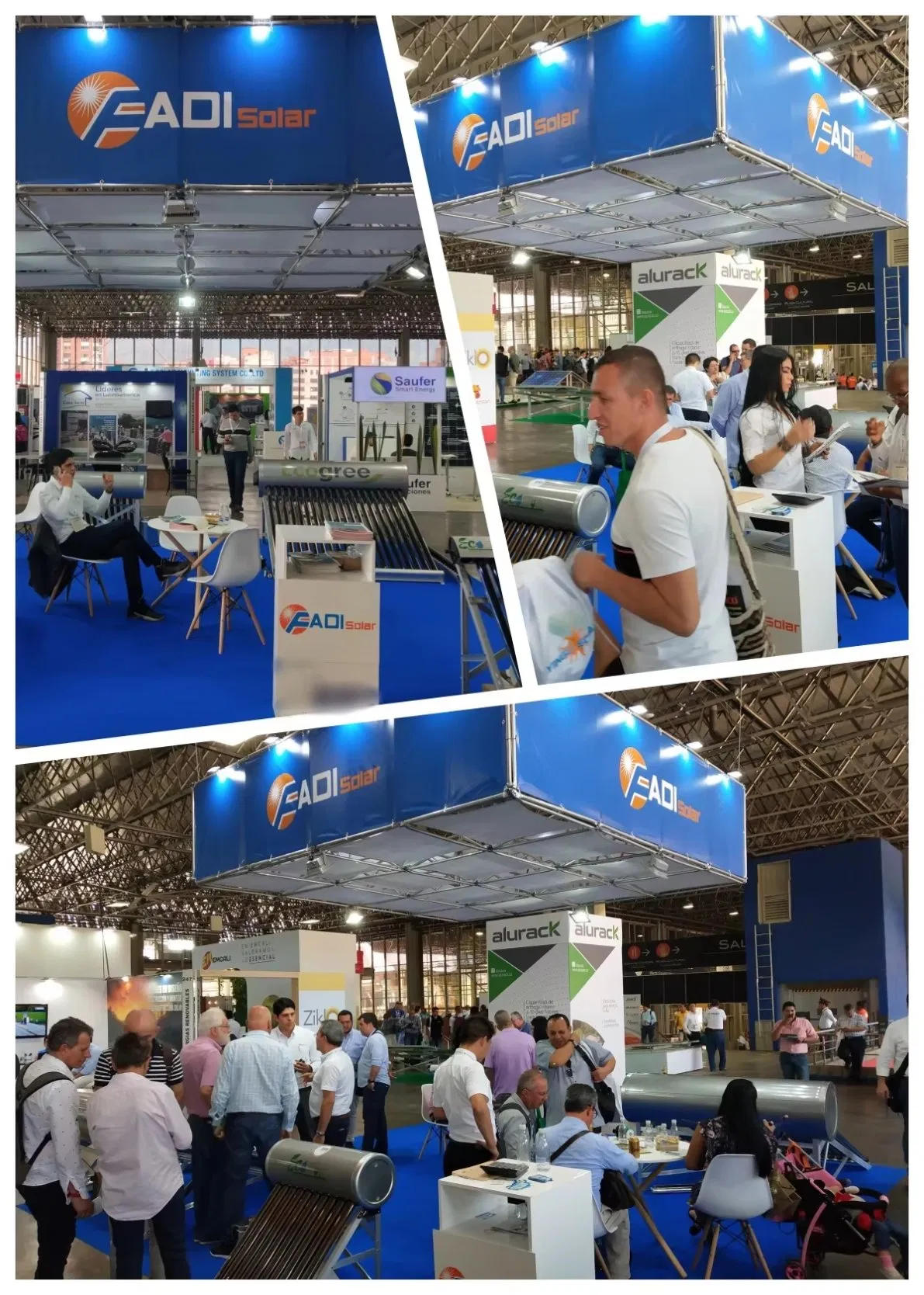 Solar Water Heater Split Type with Flat Plate Solar Collectors Heat Pipe Solar Collector (Pressurized)