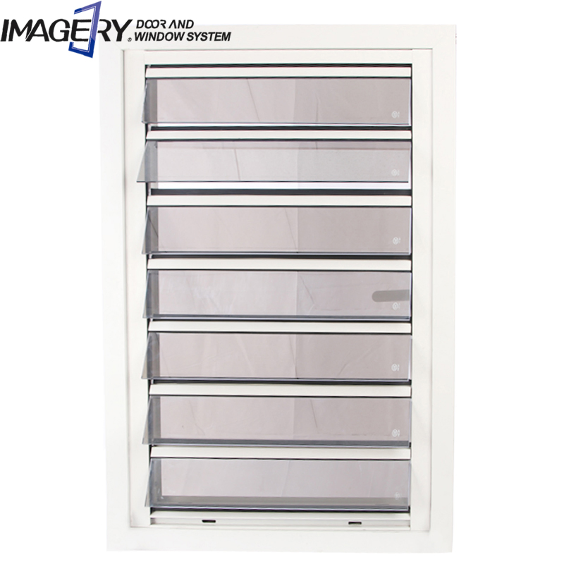 Aluminum Glass Blades Louvers Jalousie Manufacturer Good Price Glass Louver Shutter Window