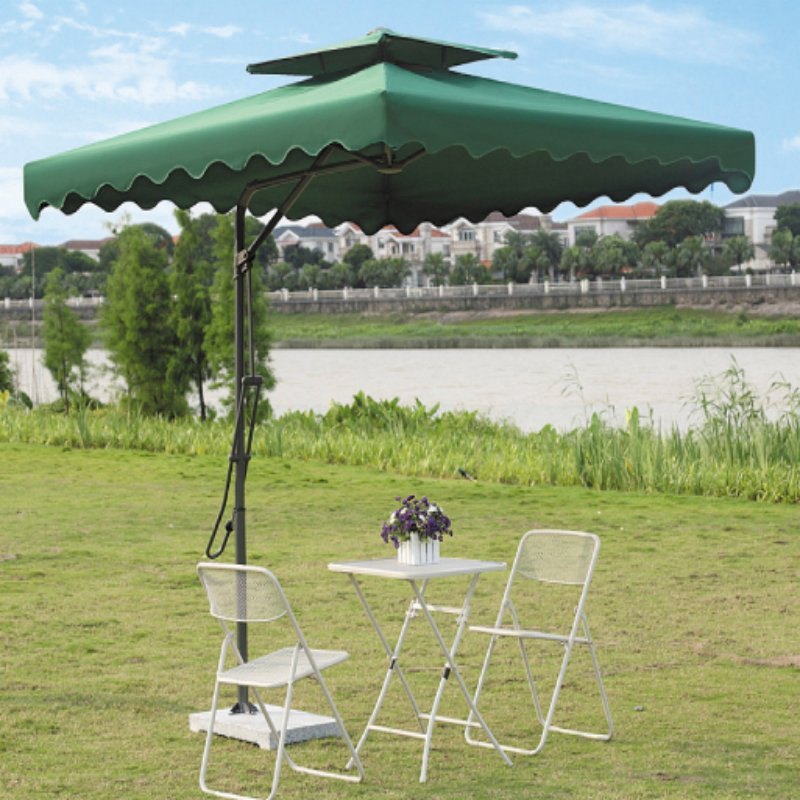 Fashionable Sea View Leisure Rainbow Waterproof Sunshade Pavilion