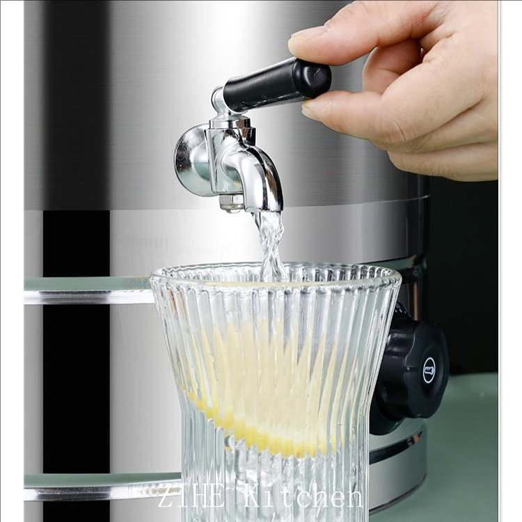 Stainless Steel Hot Water Commercial Electric Canteen Soup Boiling Commercial Catering Insulated Bucket