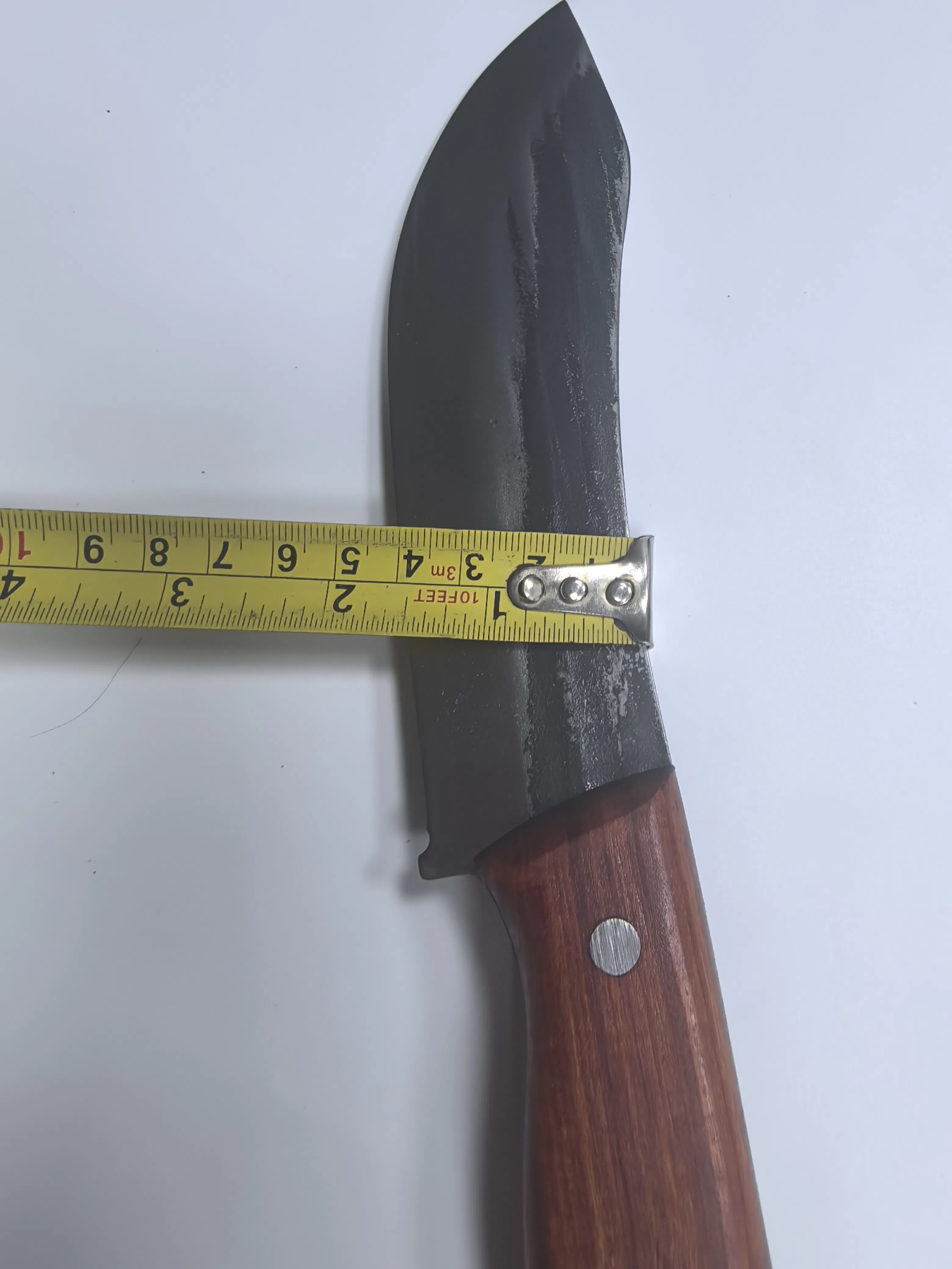 Нож кухонный 32 см, сталь, деревянная ручка
