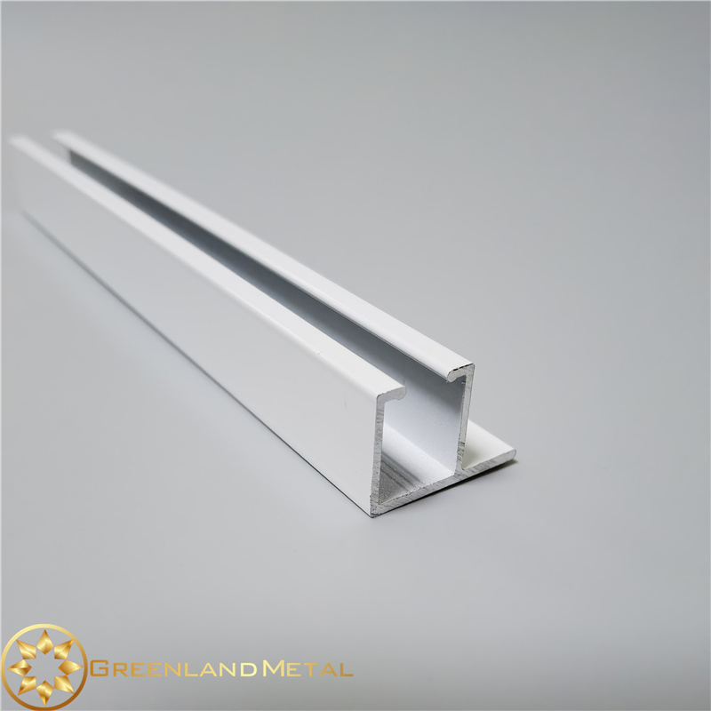Powder Coated Cream Head Rail for Curtain Track