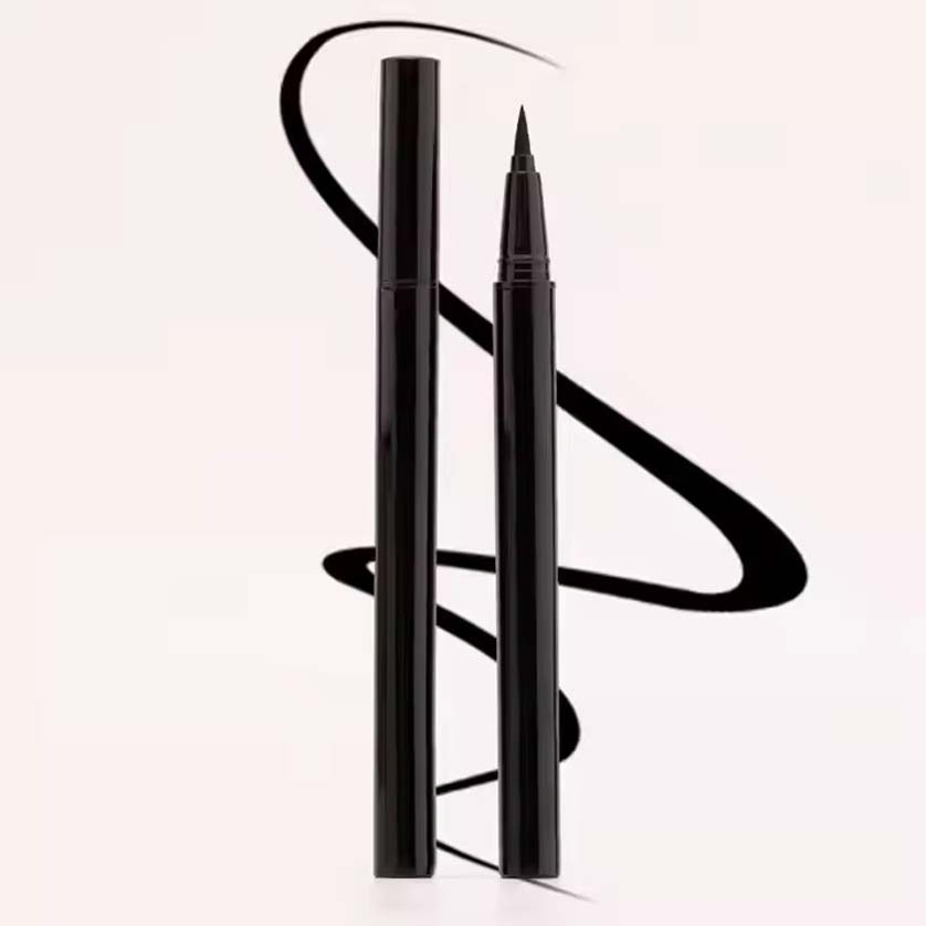 Wholesale Mineral Liquid Eyeliner Pen Waterproof Black Thin Tip Water Activated Private Label for Eye Makeup
