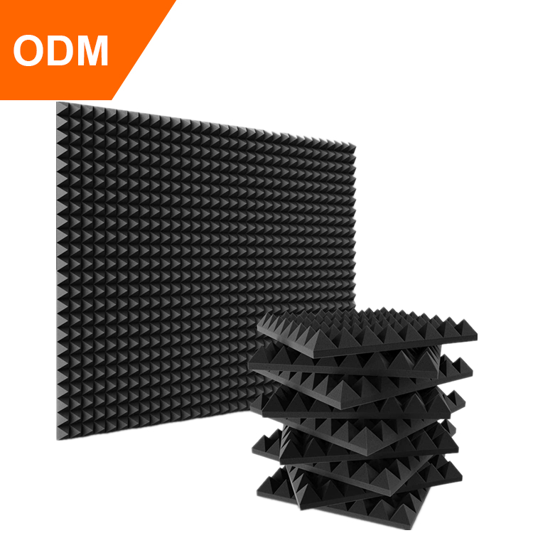 High Quality Sound Absorbing Pyramid Shape Acoustic Material Acoustic Panels PU Foam