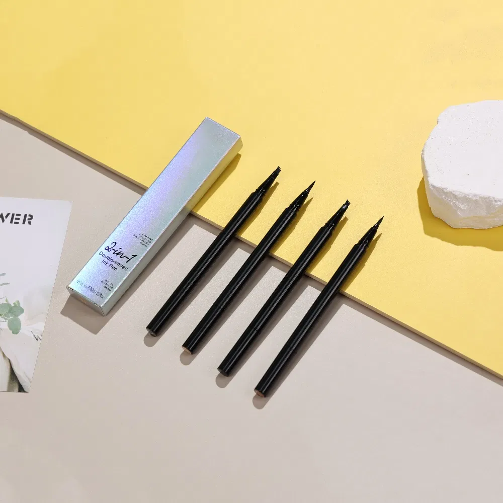 3D Eyebrow Pen Waterproof Fork Tip Eyebrow Tattoo Pencil Long Lasting Professional Fine Sketch Liquid Eye Brow Pencil