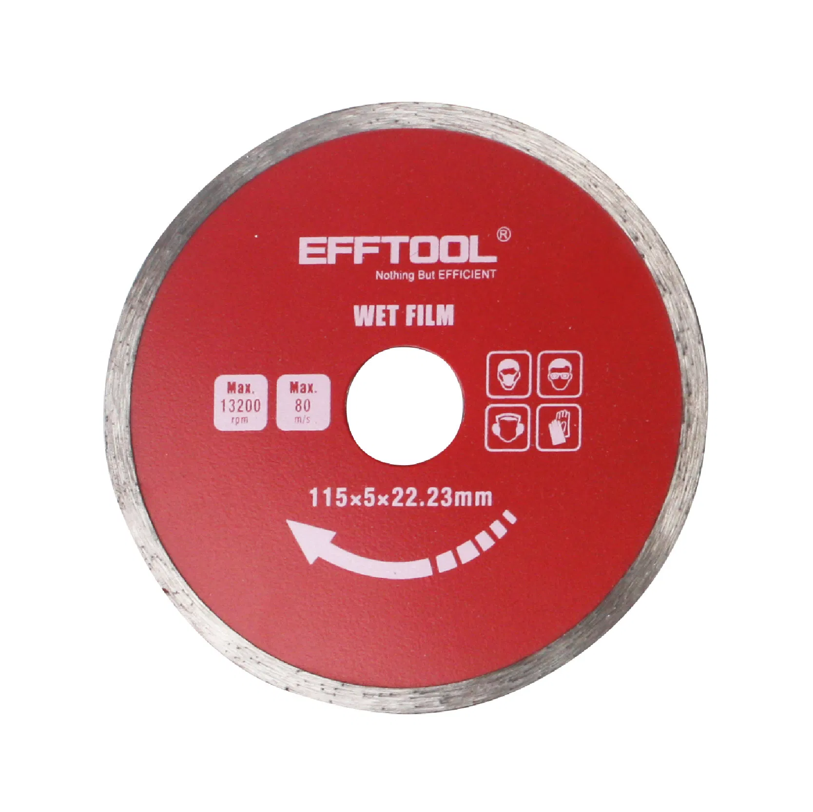 Efftool Brand Power Tools Parts Diamond Saw Blade Wet Film