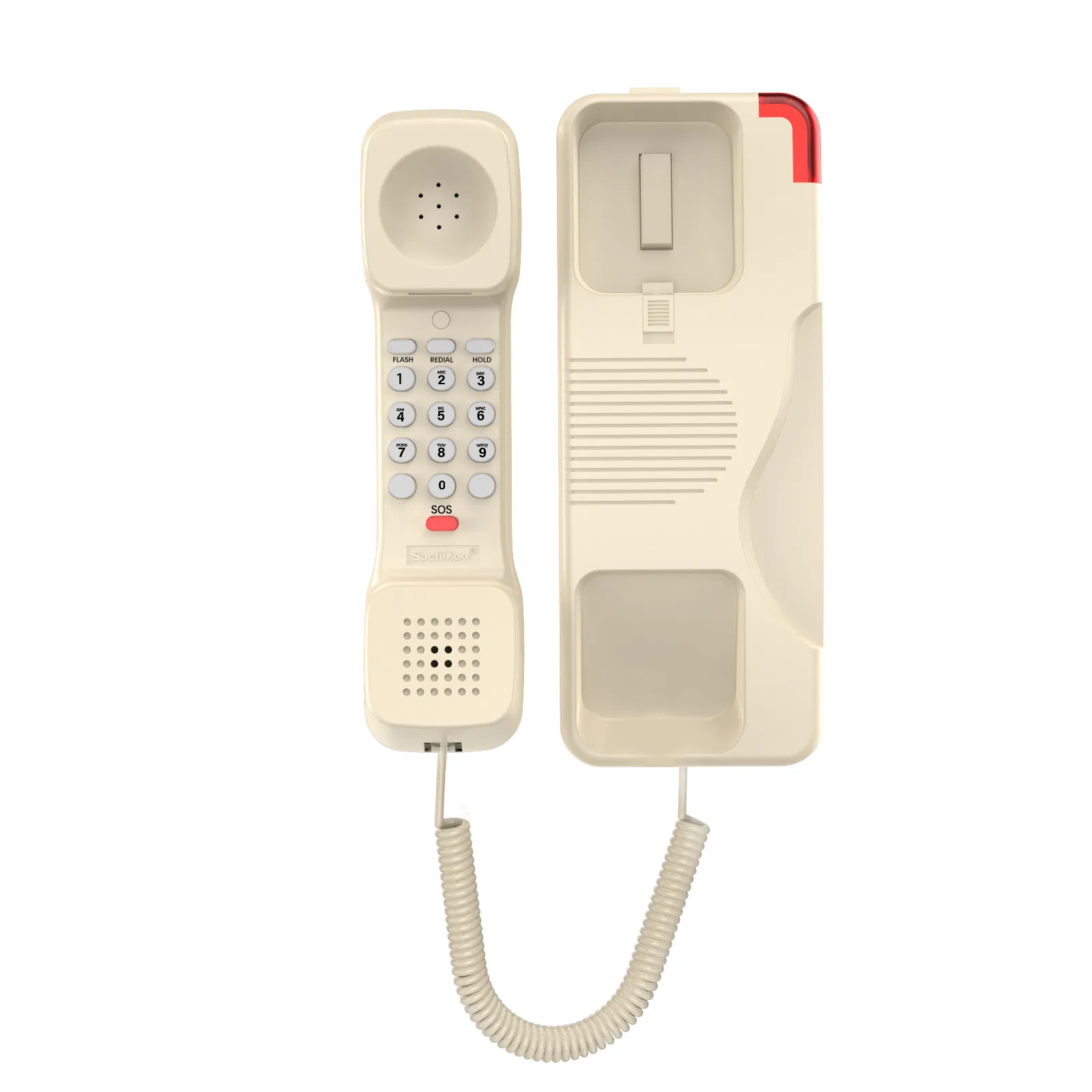 Premium Waterproof Hotel Bathroom Phone with Sos Functionality