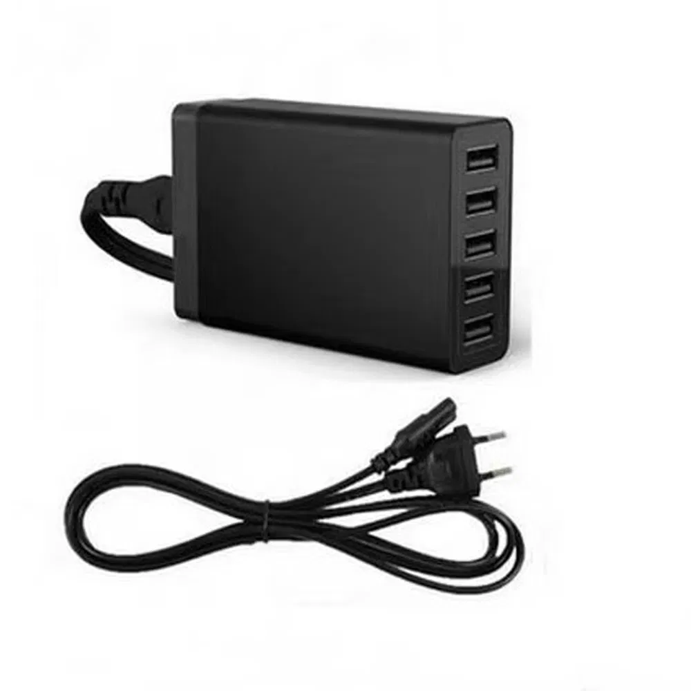 Supply 5V 8A Desktop Multi Ports USB Charger 40W Portable Travel Charging Station for Mobile Phone