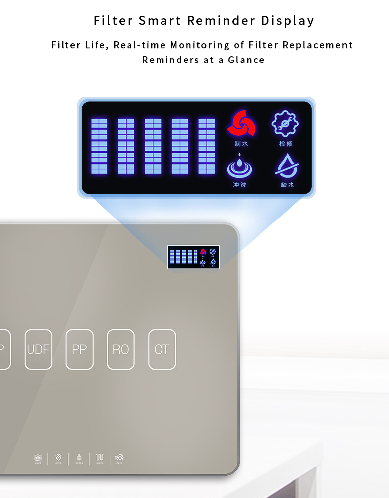 Home Power Supply 5 Stage Machine Drinking 75g RO Drink Water Dispenser Purifier