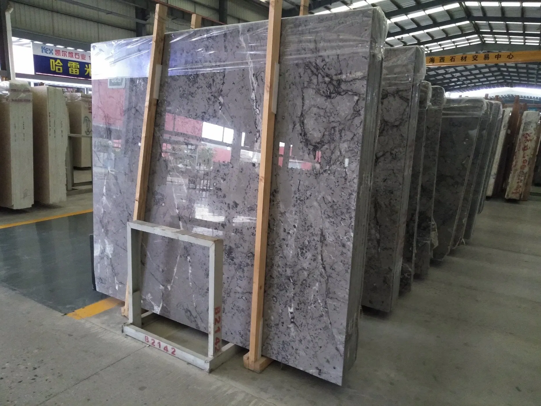 Natural Stone black/white polished/honed Gris Barcelona Grey marble slab for floor/wall slabs/tiles/countertops/stairs/sills/column/mosaic interiors decoration