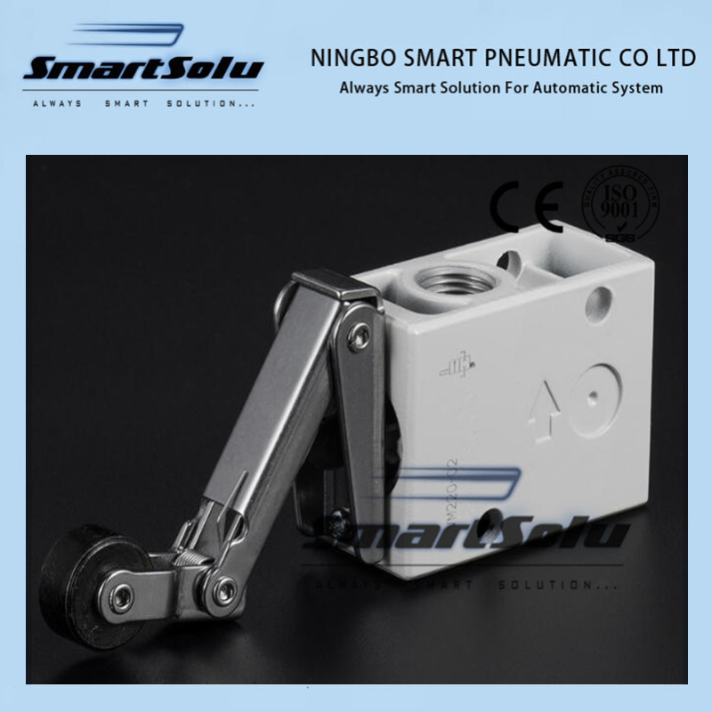 Пневматический клапан SMC VM220-02-02SA с роликовым приводом