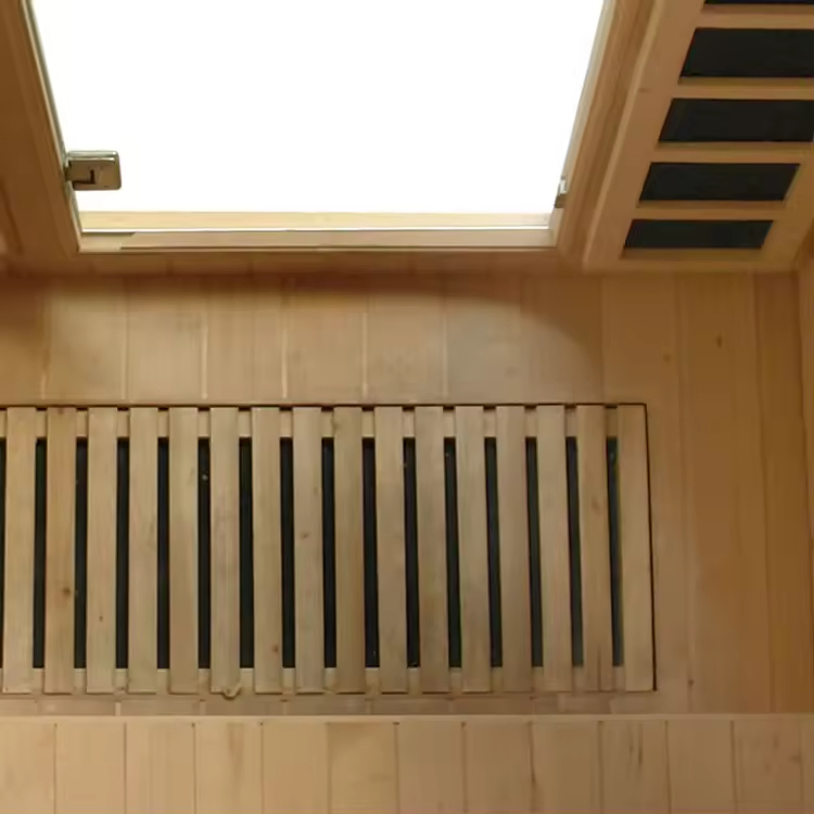 Инфракрасная сауна для дома на 3 человека из канадского хемлока