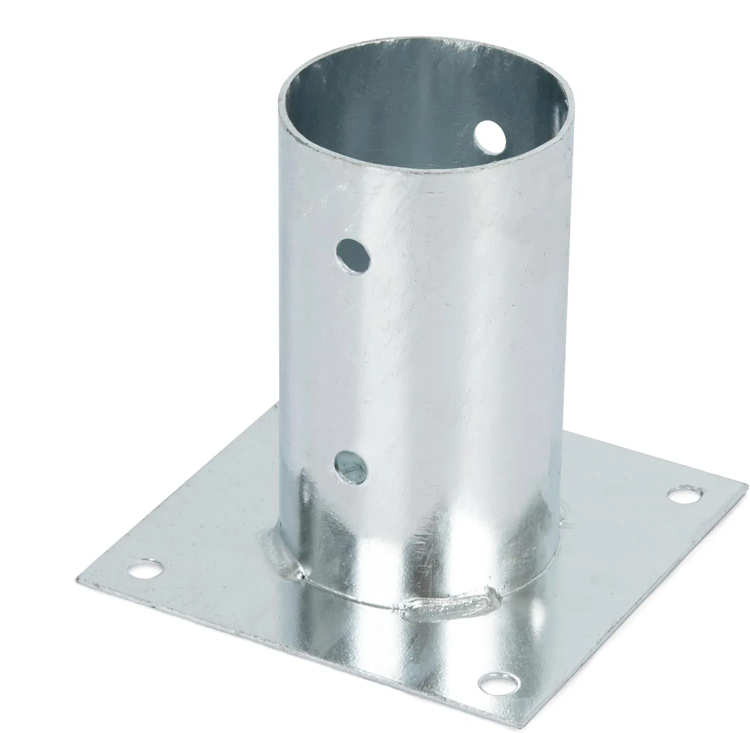 Базовая пластина для столба забора с горячим цинкованием