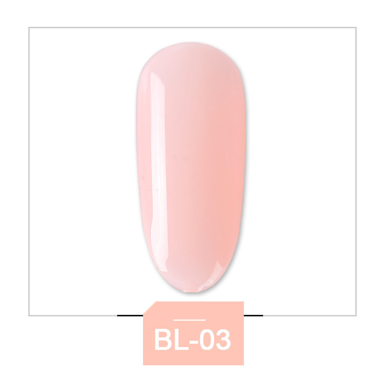 Private Logo 2019 Popular Long Lasting Crystal Nude Jade Pink Color Nail Gel Polish Vanish Kit