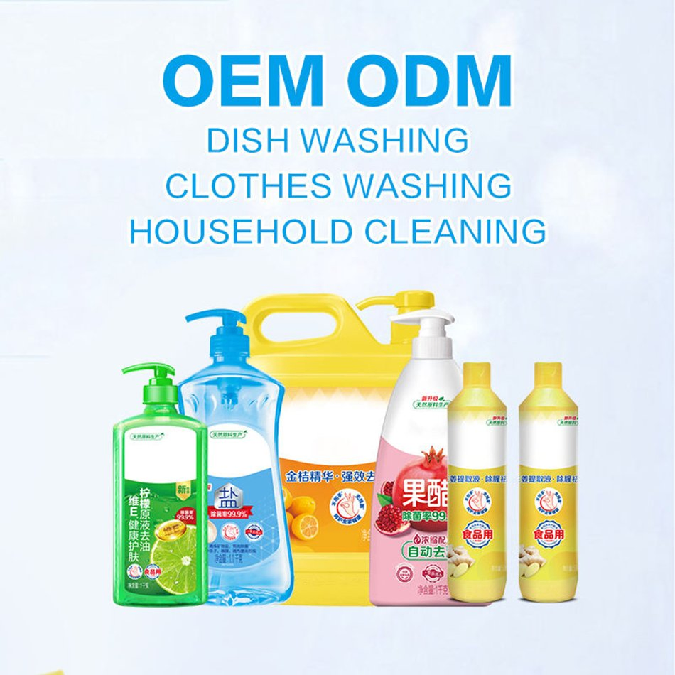 1.5 Kg Fresh Lemon Scent Dishwashing Liquid Easy Rinsing Dishwashing Liquid
